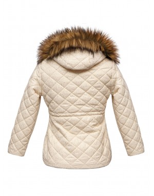 Girls Jacket Quilted Magic Pearl